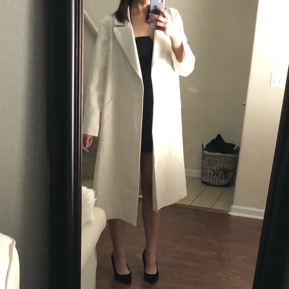 Vintage London Fog Maincoat RARE ivory white